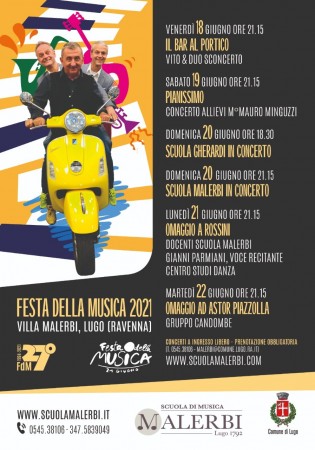 FESTA DELLA MUSICA 2021 18-22 GIUGNO